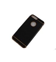 Jopus iPhone 7 ile Uyumlu Silikon Arka Koruma Paneli Siyah SK-089