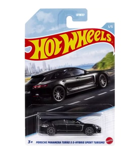 Hot Wheels Porsche Panamera Turbo S E-Hybrid Sport Turismo - Siyah (1/64) HDH12