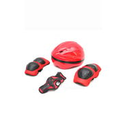 Çocuk Kask Dizlik Dirseklik Eldiven Koruyucu Set 7 Parça (Standart)