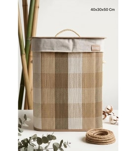 Cooker Dikdörtgen Çamaşır Sepeti 40x30x50 cm