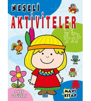 Neşeli Aktiviteler - Mavi