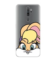 Oppo A5 2020 / A9 2020 Uyumlu Lola Bunny Desenli Şeffaf Telefon Kılıfı