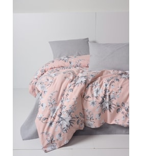 Cotton Box Flanel Nevresim Takımı Çift Kişilik Petit Pudra