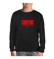 Cosmic Stars Siyah Çocuk Sweatshirt