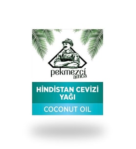 %100 Organik Hindistan Cevizi Yağı 150 ML Soğuk Sıkım
