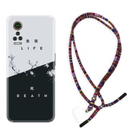 General Mobile GM 21 Pro GM 22 Pro Plus Kılıf Boyun Asklı Rasta Silikon Life and Death 1339