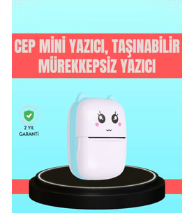 Bluetooth Bağlantılı Mini Termal Yazıcı Öğrenci Ve Ofis İçin