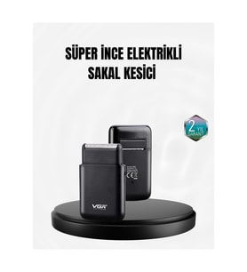 Taşınabilir Elektrikli Tıraş Makinesi USB Şarjlı 5W Motor ve 0.3 mm Kesim