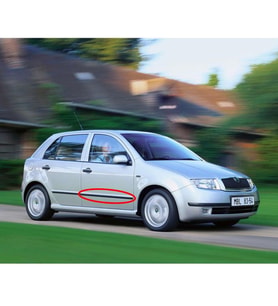 Skoda Fabia 1 2000-2008 Sağ Ön Kapı Bandı Çıtası 6Y0853516