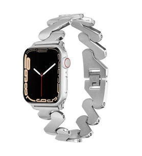 Apple Watch 42mm Uyumlu Kordon Paslanmaz Çelik Luxury Tasarım KRD-80 Kayış