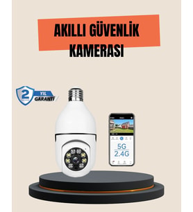Mey İthalat® Uygulama Kontrollü Akıllı Güvenlik Kamerası