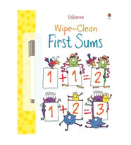 Wipe-Clean:First Sums Usborne Publishing
