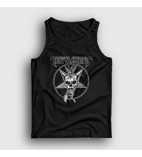 Presmono Unisex Siyah Skull Testament Atlet 387811tt