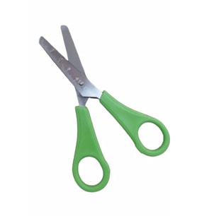 Öğrenci Makası Cetvelli 12 Cm Yeşil 1 Adet