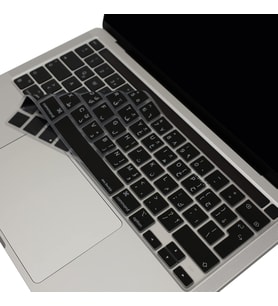 MacBook Klavye Koruyucu Arapça A2338 M1 M2 13 inç A2251 A2289 A2141 16 inç UK ISO Ters L Enter Silikon Keyboard Cover Touch Bar Siyah
