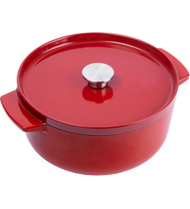 Kitchenaid Cast Iron 26 Cm/5,2 L Kapaklı Tencere, Kaliteli, Sağlam Ve Uzun Ömürlü, Kızartma, Kızartm (Çok Renkli)