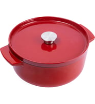 Kitchenaid Cast Iron 26 Cm/5,2 L Kapaklı Tencere, Kaliteli, Sağlam Ve Uzun Ömürlü, Kızartma, Kızartm (Çok Renkli)