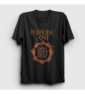 Presmono Unisex Siyah Logo Paradise Lost T-Shirt 549927tt