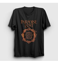 Presmono Unisex Siyah Logo Paradise Lost T-Shirt 549927tt