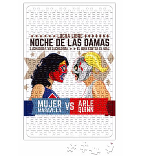 Lucha Libre Ladies Night Puzzle 240 Parça Yapboz