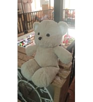 Oyuncak Peluş Sevimli Uyku Arkadaşı Tombiş Ayıcık 45 cm