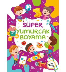 Süper Yumurcak Boyama Kitabı