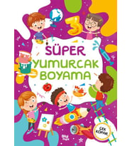 Süper Yumurcak Boyama Kitabı