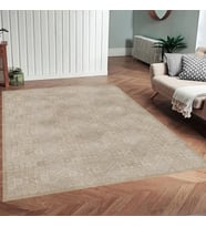 Eliana Home Dijital Baskı Yıkanabilir Kaymaz Taban Salon Halısı Ve Yolluk LN106-FNL412 (Bej)