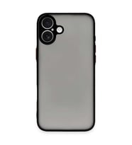 İphone 16 Plus Kılıf Montreal Silikon Kapak - Siyah
