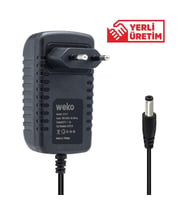 Weko 21 Volt - 1 Amper 5.5*2.5 Uçlu Priz Tipi Adaptör