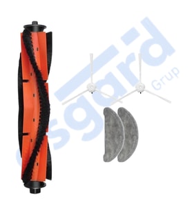 Roidmi Eve - Eve Plus Uyumlu 1 Ana Fırça 2 Yan Fırça 2 Mop PKT-iasgf0000644