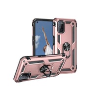 Oppo A72 Uyumlu Kılıf Zore Vega Kapak (Rose Gold Altın)