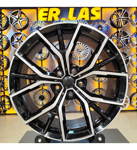 2 Adet ELT-390 8*19 5*112 ET30 72,6 BLACK MACK JANT (Takım)