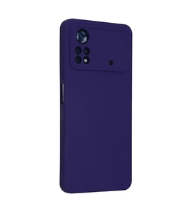 Xiaomi Poco X4 Pro 5g Kılıf Nano İçi Kadife Silikon - Mor