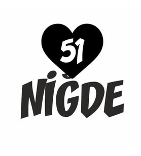 Kalpli 51 Niğde Araba Sticker siyah 20x15 CM (Siyah)