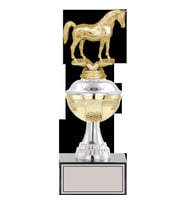 ODAK KUPA - Figürlü Kupalar - At Figürlü Kupalar FG-045 C - 28 cm