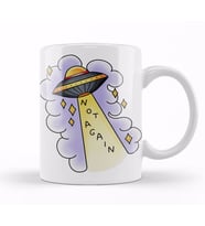 Not Again Ufo Kupa Bardak Porselen