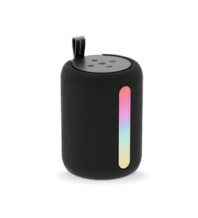 Polosmart FS110 Işıklı Taşınabilir Kablosuz Bluetooth Speaker Hoparlör 1200 mAh Siyah