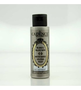 Cadence Su Bazlı Yaldız 70 ml. 105 Antrasit 