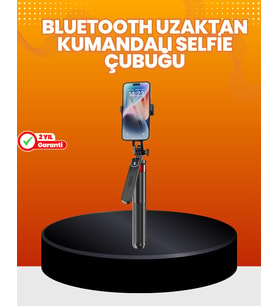 Ayarlanabilir Telefon Tripodu Selfie Stick Çok Açılı Çekim