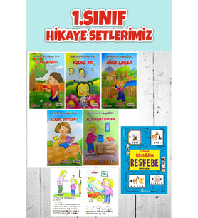 1.Sınıf Resfebelerle Okuyorum ve Öğreniyorum Seti