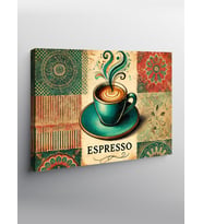 Kanvas Tablo Espresso Sanatı