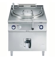 Electrolux Professional 150 Lt Gazlı Silindirik Kaynatma Kazanı, Aısı316, İndirek Isıtmalı, Basınç Sviçli, Cekete Otomatik Su Doldurma - 800 Mm E9BSGHIRFR