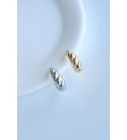 Burgu Tasarım Sıkıştırmalı Earcuff Kıkırdak Çelik Küpe Gold Kararmaz Renk Atmaz