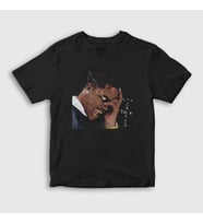 Presmono Unisex Çocuk Siyah Cactus Jack Astroworld Travis Scott T-Shirt 42340tt