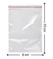 Ethex Kilitli Torba 8 cm x 10 cm 1.000'li Paket