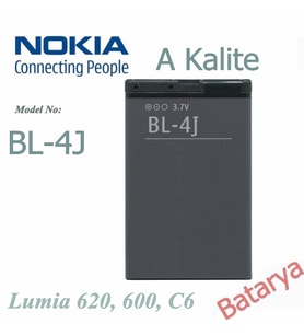 Nokia BL-4J Batarya 600 C6 Lumia 620 Uyumlu Batarya