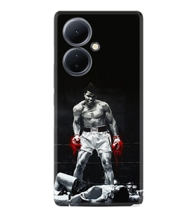 Vivo V29 Lite Kılıf Resimli Desenli Baskılı Silikon Muhammed Ali 1369