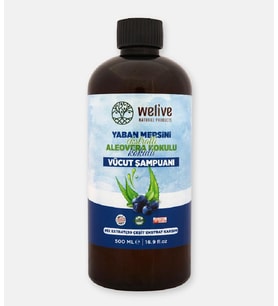 Welive Yaban Mersini Ekstratlı Vücut Şampuanı 500 ml