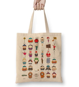 South Park Kenny Cartman Broflovski Bez Çanta Uzun Saplı